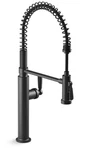 Kohler Edalyn Pull Down Sprayer Kitchen Faucet Single Handle K-28360-BL. Fixed Price $475.00.