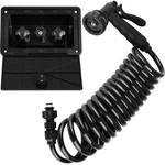 Dura Faucet DF-SA189-BK Rv Exterior Quick Connect Box W/sprayer, Black. Fixed Price $128.72.