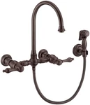 Whitehaus WHKWLV3-9301-NT Vintage Iii Plus 1.5 Gpm Widespread Bronze. Fixed Price $819.00.