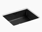 Kohler K-2330-7 Kathryn 17X13 Undermount Lavatory Sink Black, Brand New. Fixed Price $243.32.