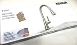 Kohler Tyne Single-handle Pull-down Sprayer Kitchen Faucet Vibrant Stainless. Fixed Price $89.99.