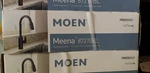Moen 87270BL Matte Black Meena, 1-HANDLE Pulldown Kitchen Faucet. Fixed Price $155.89.