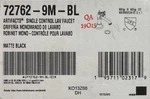 Kohler 72762-9M-BL Artifacts Single Control Lav Faucet Matte Black. Fixed Price $499.77.