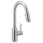 Moen 7882 Genta One-handle Pulldown Kitchen Faucet, Chrome. Fixed Price $199.00.
