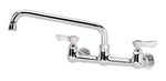 Krowne Silver Series 8 Center Wall Mount Faucet, 10 Spout. Fixed Price $137.76.
