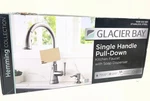 Glacier Bay Hemming 1HANDLE Touchless Pull Sprayer Faucet Soap Disp Stainless. Fixed Price $72.99.