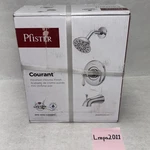 Pfister Courant Single-handle Tub & Shower Faucet Polished Chrome 8P8-WS2-CO2SPC. Fixed Price $59.00.