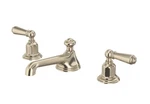 Perrin Rowe Edwardian U.3705L-STN-2 Widespread Bathroom Sink Faucet Satin Nickel. Fixed Price $858.00.