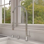 ABKF3732-PC Polished Chrome Commercial Spring Kitchen Faucet. Fixed Price $314.64.