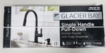 Glacier Bay Paulina Pull-down Sprayer Kitchen Faucet Matte Black 1008 022 764. Fixed Price $40.00.