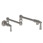 Newport Brass 2470-5503/20 Jacobean Pot Filler Wall Mount Stainless Steel Pvd. Fixed Price $1299.90.