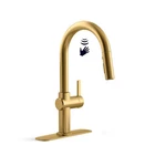 Kohler Clarus Touchless Pull Down Sprayer Kitchen Faucet - Brushed Moderne Brass. Fixed Price $232.58.