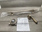 Delta 51308-CZ H2OKINETIC 3-SPRAY Slide Bar Handshower W/hose Read**. Fixed Price $269.99.