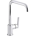 Kohler K-7507-CP Purist 1.8 Gpm Single Hole Kitchen Faucet, Chrome. Fixed Price $380.00.