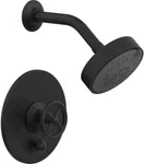 Phylrich 4-614/040 Works Pressure Balance Shower Set In Matte Black New Box!. Fixed Price $674.99.