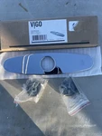 Vigo VG17001CH Kitchen Sink Faucet Deck Plate Chrome 9 7/8" X 2 3/8". Fixed Price $9.00.