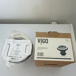 Vigo Vgstrainerfh Stainless Steel Matte Stone Kitchen Sink. Fixed Price $10.52.
