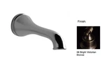 Santec 2218ST Bathroom Accessories: Tub Spout In Bright Victorian Bronze, New!. Fixed Price $77.00.