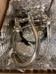 Rohl A1461XWSPN-2 San Julio Bridge Kitchen Faucet W/ Side Spray, Polished Nickel. Fixed Price $1334.99.