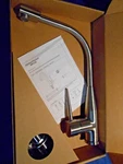 Signature Hardware Brushed Nickelkitchen Faucet Single Handle New. Fixed Price $49.95.