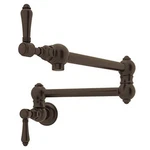 Rohl A1451LMTCB-2 Pot Filler Tuscan Brass. Fixed Price $1686.01.