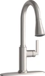 Proflo PFXC7512 Pixley 1.8 Gpm Hole Pull Down Kitchen Faucet - Nickel. Fixed Price $376.89.