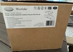 Premier Westlake Single-handle Centerset Lavatory Faucet With Pop-up M#106169. Fixed Price $39.99.
