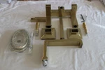 Pfister Verve Wall Mounted Tub Filler With Hand Shower LG6-3VRVBG Brushed Gold. Fixed Price $799.49.