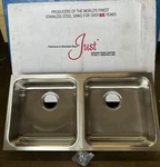 Just UDADA1632A,5.5,DCR - 32X16X5.5 Double Bowl Stainless Steel Kitchen Sink. Fixed Price $164.99.