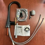 New Moen S6235BL Matte Black Sinema One-handle High Arc Pulldown Bar Faucet B154. Fixed Price $159.98.