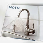 Moen Anabelle High Arc Kitchen Faucet Spot Resist Stainless Finish 87650SRS. Fixed Price $139.00.