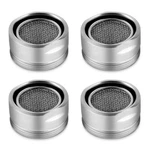 4 Pack Faucet Aerator Kitchen Sink Universal Head Bathroom. Fixed Price $11.99.