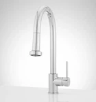Signature Hardware Ridgeway Pull-down Kitchen Faucet W/touchless Sensor Chrome. Fixed Price $149.95.