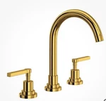Rohl A2208LMULB-2 Lombardia 1.2 Gpm Widespread Bathroom Faucet With Pop Up Drain. Fixed Price $699.00.