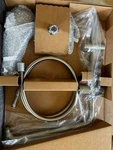 Hansgrohe Shower System Sam Set Plus 160 Brushed Nickel 04526XX0. Fixed Price $250.00.
