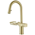 Cincosky High Arc Pull-down Kitchen Faucet With Dual Function Sprayer Brushed. Fixed Price $104.46.