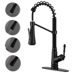 Ello&allo Single Handle Pull Down Sprayer Kitchen Faucet. Fixed Price $59.95.