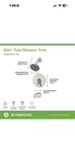 S-5502-STN-1.5-TRM Elm Single Handle 5-SPRAY Tub Shower Faucet Trim , Nickel. Fixed Price $89.88.