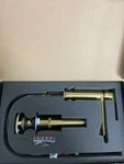 Graff G-6600-LM45-BB Ametis 1.2 Gpm Single Hole Bathroom Faucet Brushed Brass. Fixed Price $582.99.