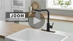 Joom Kitchen Sink Faucet Black Pull Down/out Sprayer Swivel Single Handle Mixer. Fixed Price $37.95.