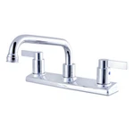 Kingston Brass FB2131NDL Nuvofusion 8-INCH Centerset Kitchen Faucet. Fixed Price $98.53.