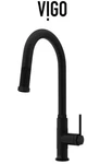 Vigo VG02035 Hart 1.8 Gpm 18" Single Handle Hole Pre-rinse Black. Fixed Price $170.00.