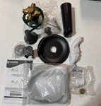 Moen Roman Matte Black Single-handle Modern Tub Shower Faucet 82021BL W/ Valve. Fixed Price $116.99.