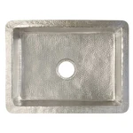 Native Trails CPK79 Cocina 24" Undermount Single Basin Copper - Nickel. Fixed Price $2905.50.