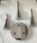 Delta H2OKINETIC Pendant Raincan Fixed Shower Head Chrome 57140-25 $700. Fixed Price $79.99.