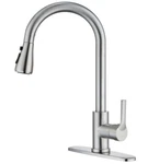 Pull Down Kitchen Faucets Handle High Arc,single Level Stainless Steel. Fixed Price $54.00.