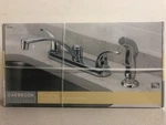 Oakbrook Coastal 4547949 Two Handle Chrome Kitchen Faucet Side Sprayer Inc. Fixed Price $54.87.