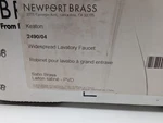 Newport Brass 2490/04 Keaton Bathroom Faucet Widespread Metal Lever, Satin. Fixed Price $649.75.