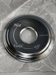 Kohler K-1025210-G Escutcheon In Brushed Chrome. Fixed Price $48.00.