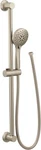Moen 3558EPBN 5-FUNCTION Hand Shower With Slide Bar Hose Brushed Nickel. Fixed Price $133.81.